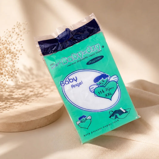 Angel Baby Dry XXL Baby Wipes – 114 Pcs