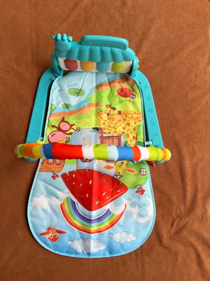 Baby Pedal Piano Play Mat with Activity Gym