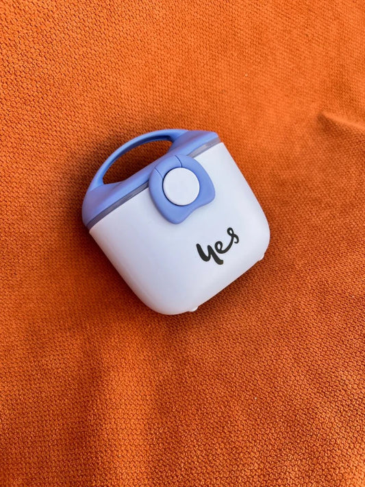 Baby Milk Powder Container with Spoon – Portable Feeding Storage Box