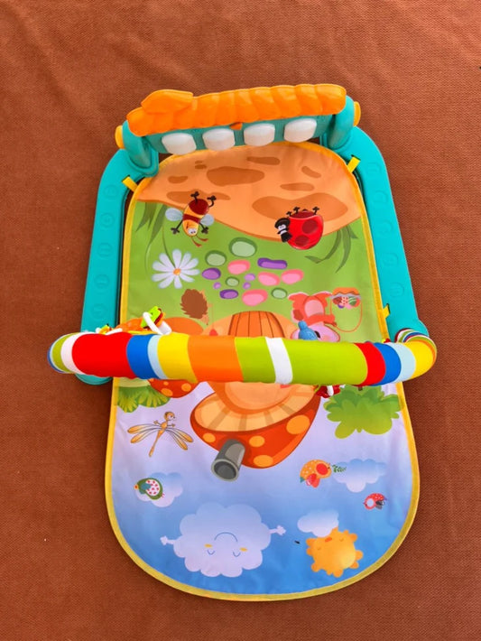 Baby Pedal Piano Play Mat with Activity Gym