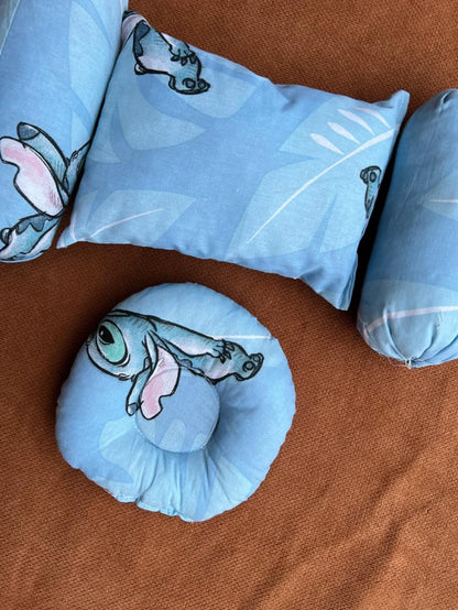 Baby Pillow & Side Support Cushion Set | Newborn Support Pillow