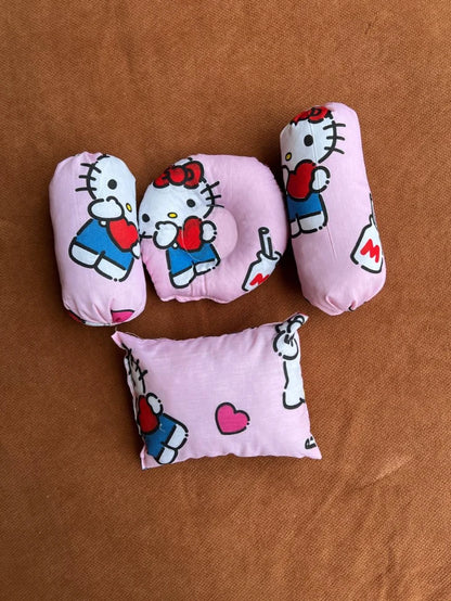 Baby Pillow & Side Support Cushion Set | Newborn Support Pillow