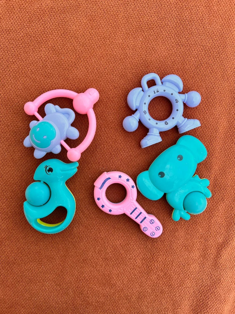 Baby Rattle Toy Set – With Carry Bag