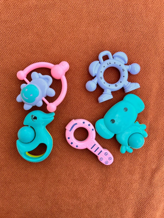 Baby Rattle Toy Set – With Carry Bag