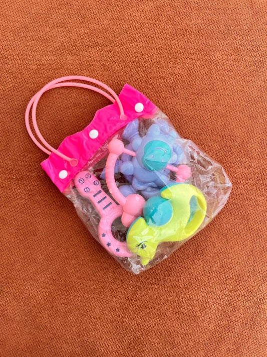 Baby Rattle Toy Set – With Carry Bag