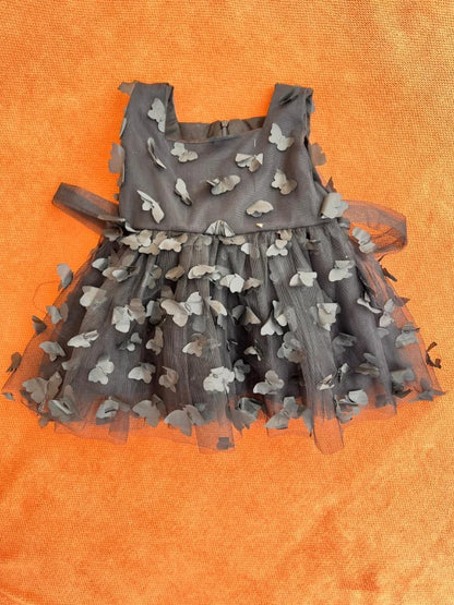 Baby Girls Butterfly Festival Party Frock – Elegant Tulle Dress