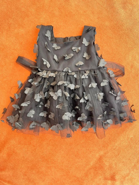 Baby Girls Butterfly Festival Party Frock – Elegant Tulle Dress