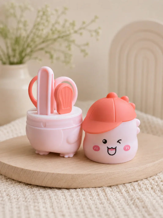 Baby Grooming Kit for Newborns – Cute Dinosaur Nail Care Set