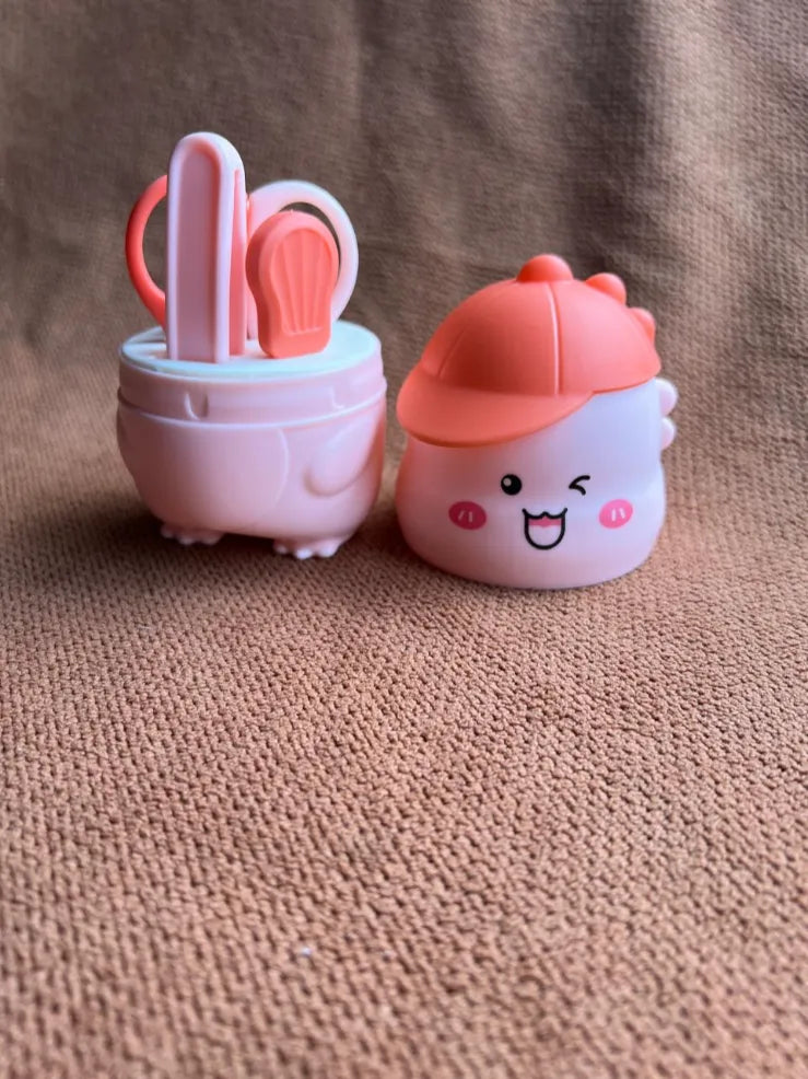 Baby Grooming Kit for Newborns – Cute Dinosaur Nail Care Set