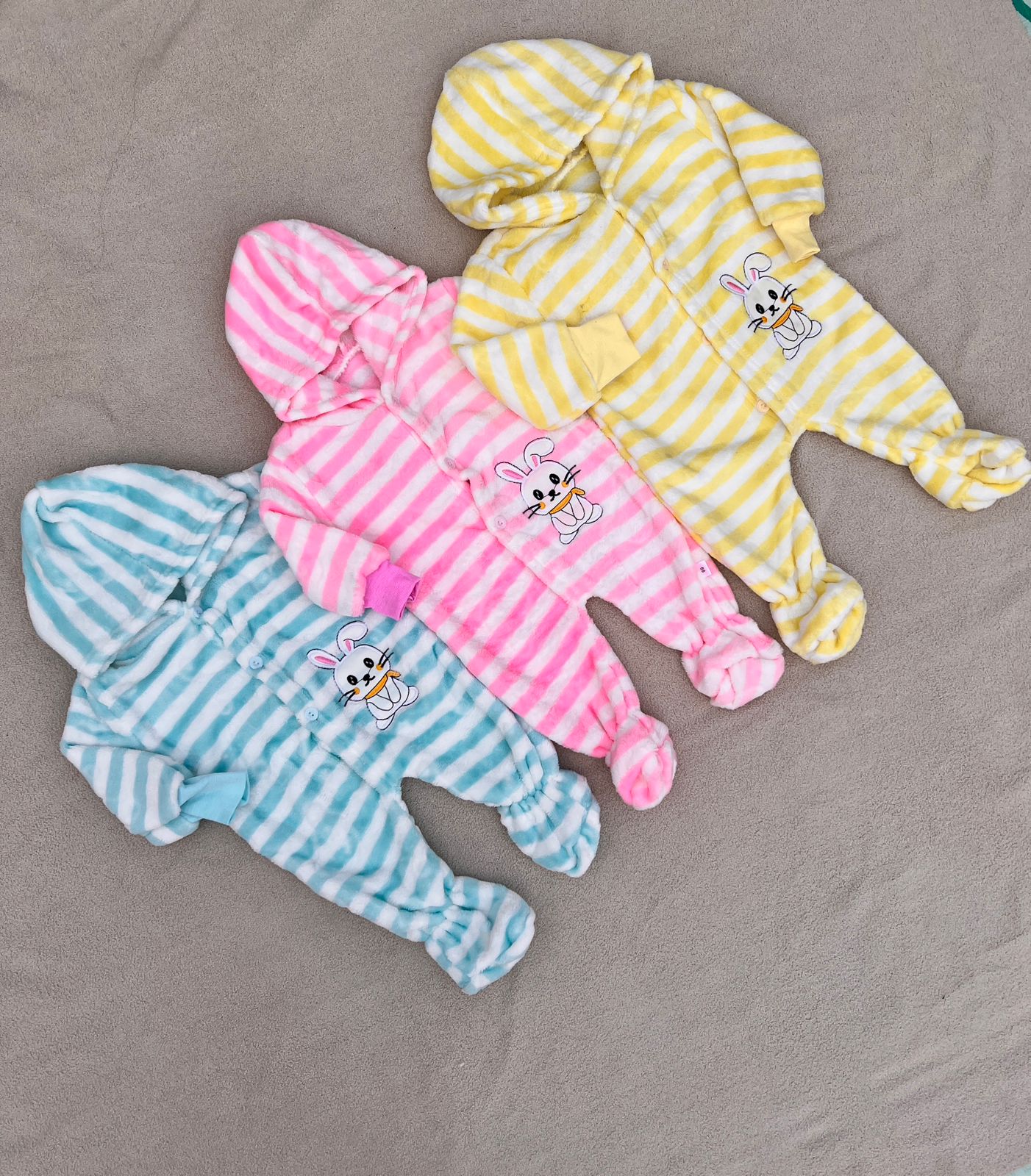 Baby Hooded Winter Romper
