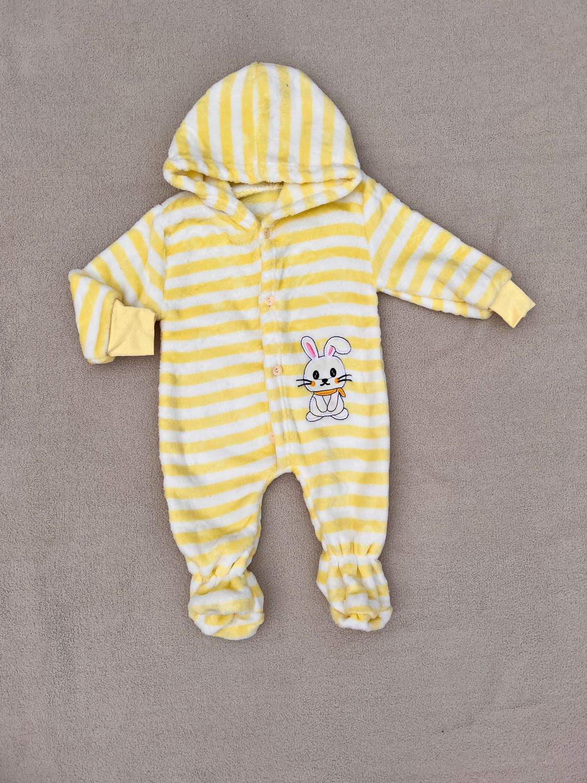 Baby Hooded Winter Romper