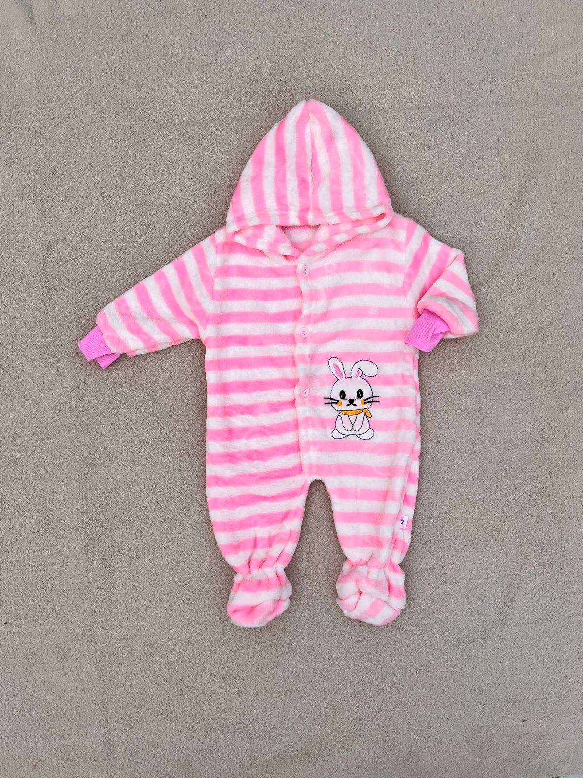 Baby Hooded Winter Romper