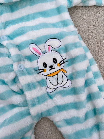 Baby Hooded Winter Romper