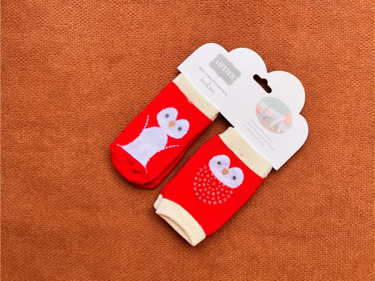 Baby Knee Pad Protectors and Socks Set | Soft & Breathable