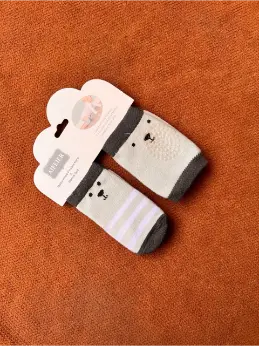 Baby Knee Pad Protectors and Socks Set | Soft & Breathable