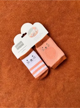 Baby Knee Pad Protectors and Socks Set | Soft & Breathable