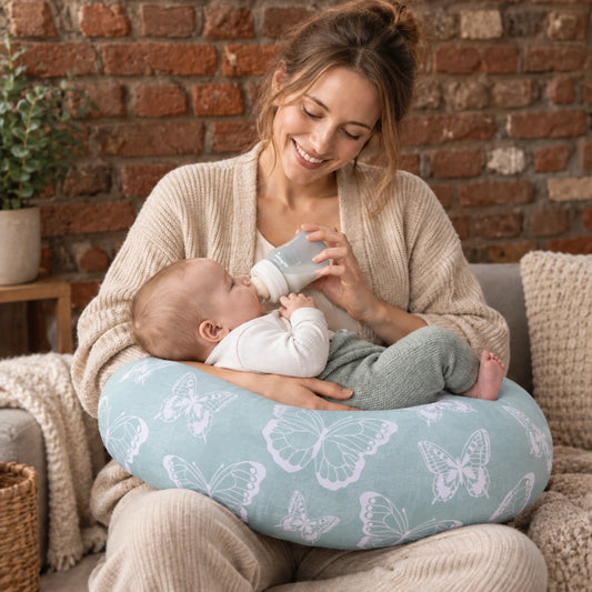 Baby Feeding & Nursing Pillow | Soft Support Cushion for Moms & Babies