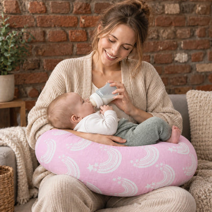 Baby Feeding & Nursing Pillow | Soft Support Cushion for Moms & Babies