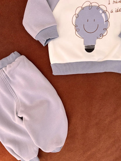 Imported Baby Two-Piece Set | Soft Blanket-Style Fabric