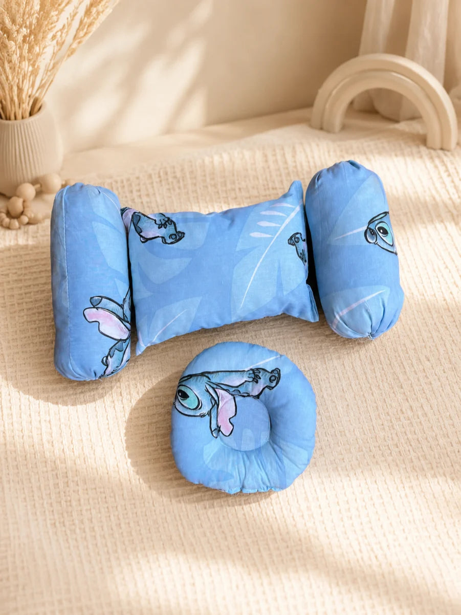 Baby Pillow & Side Support Cushion Set | Newborn Support Pillow