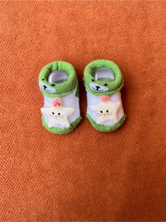 Baby Socks (0–6 Months) – Soft & Stretchable Cotton for Boys and Girls
