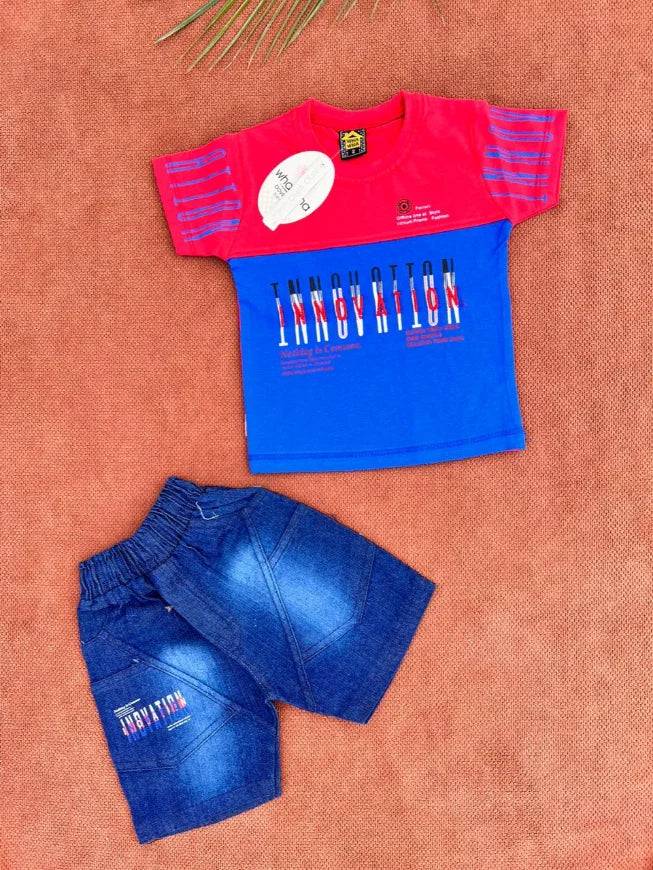 Baby Summer T-Shirt & Shorts Set – Innovation Design Outfit