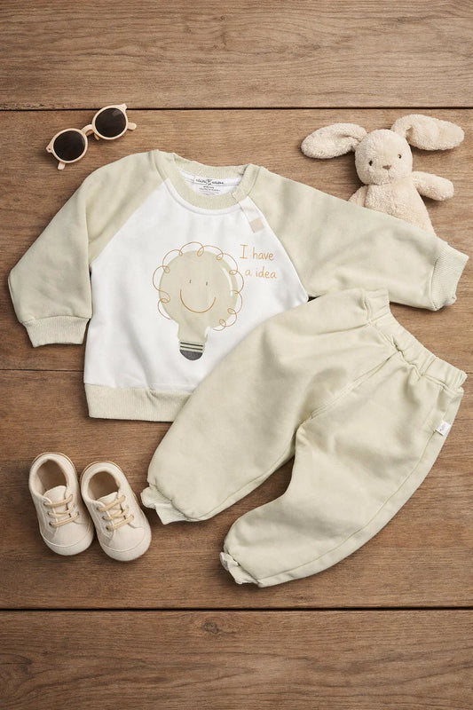 Baby Two-Piece Set | Soft Blanket-Style Fabric