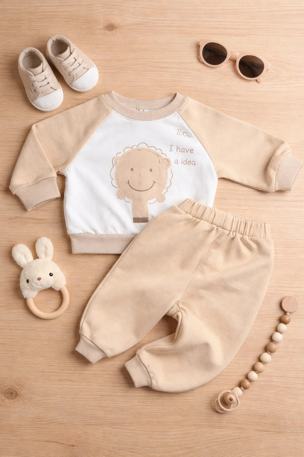 Baby Two-Piece Set | Soft Blanket-Style Fabric