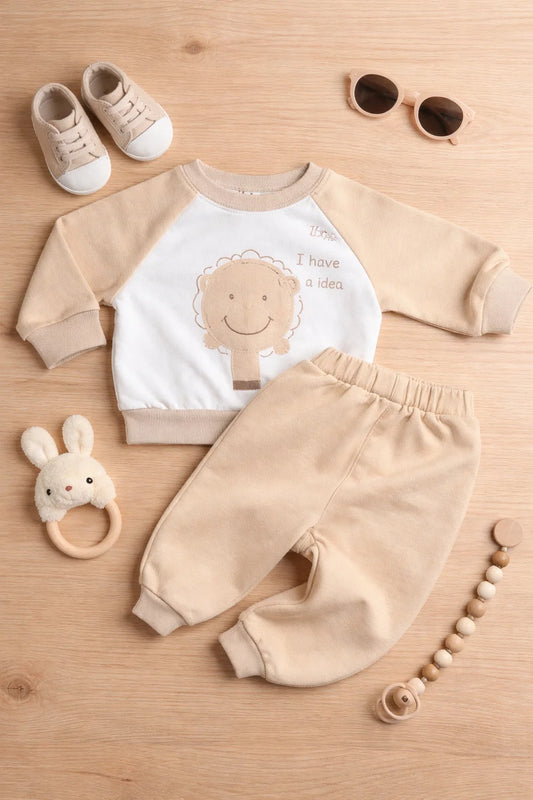 Baby Two-Piece Set | Soft Blanket-Style Fabric