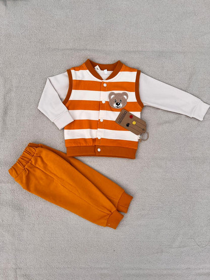 Baby Winter 3 Piece Suit | Jacket Shirt Trouser Set