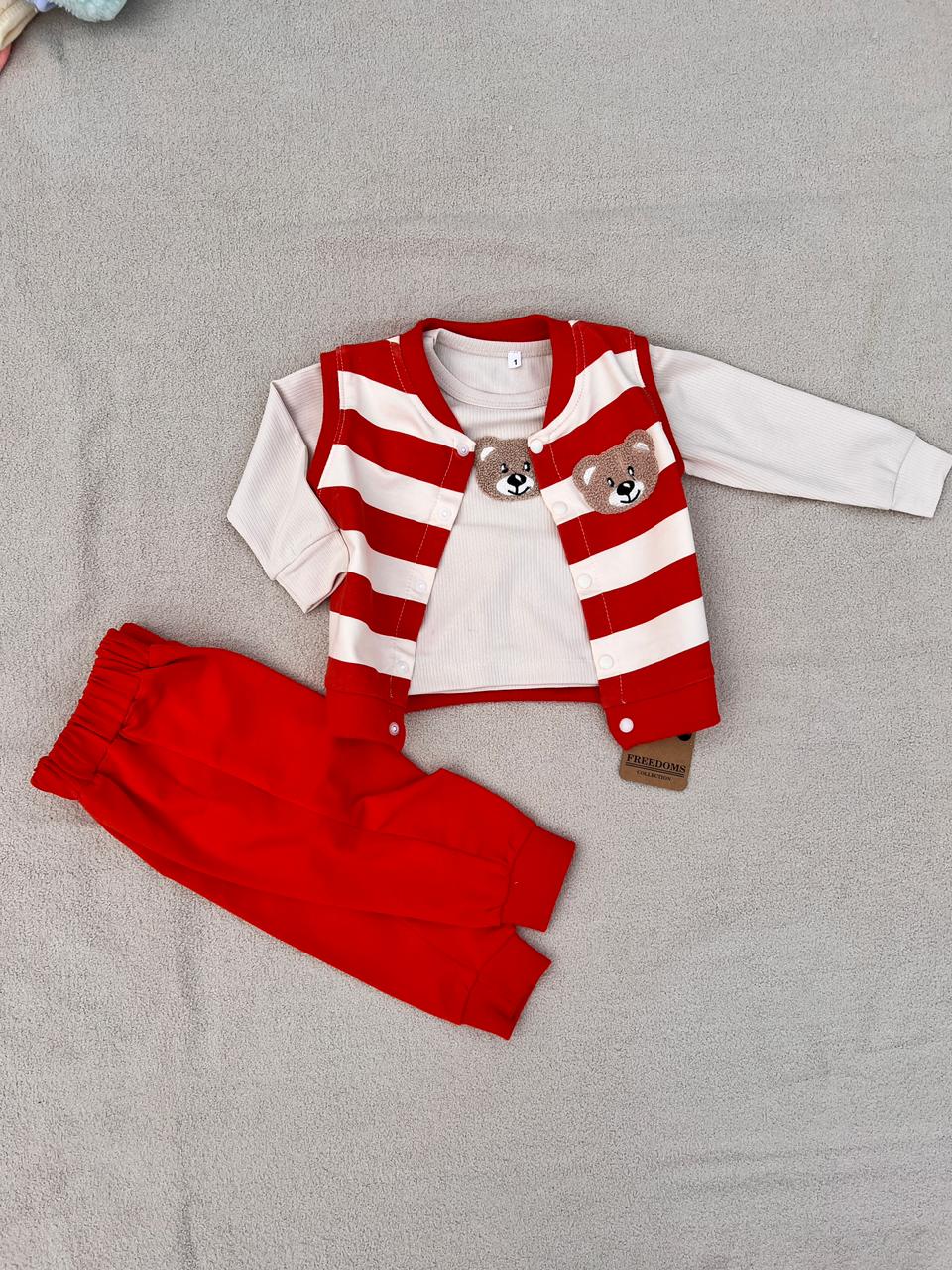 Baby Winter 3 Piece Suit | Jacket Shirt Trouser Set