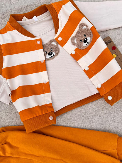 Baby Winter 3 Piece Suit | Jacket Shirt Trouser Set