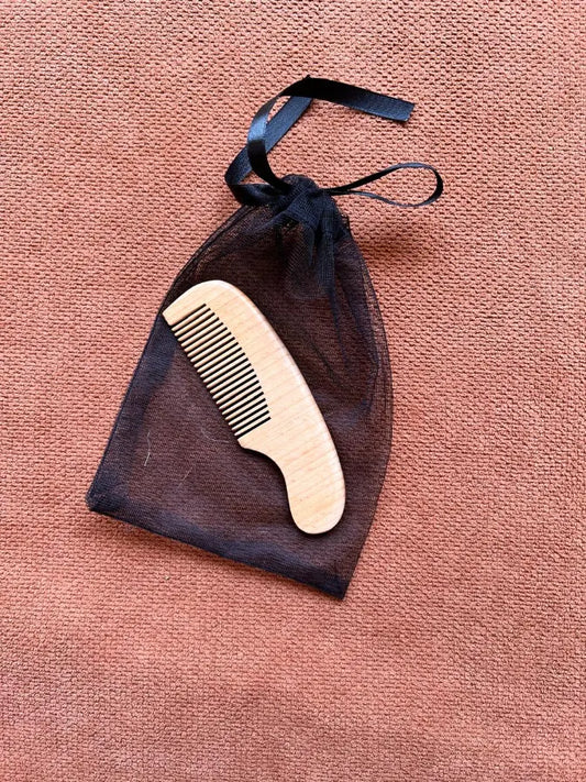 Baby Wooden Hair Comb / Brush