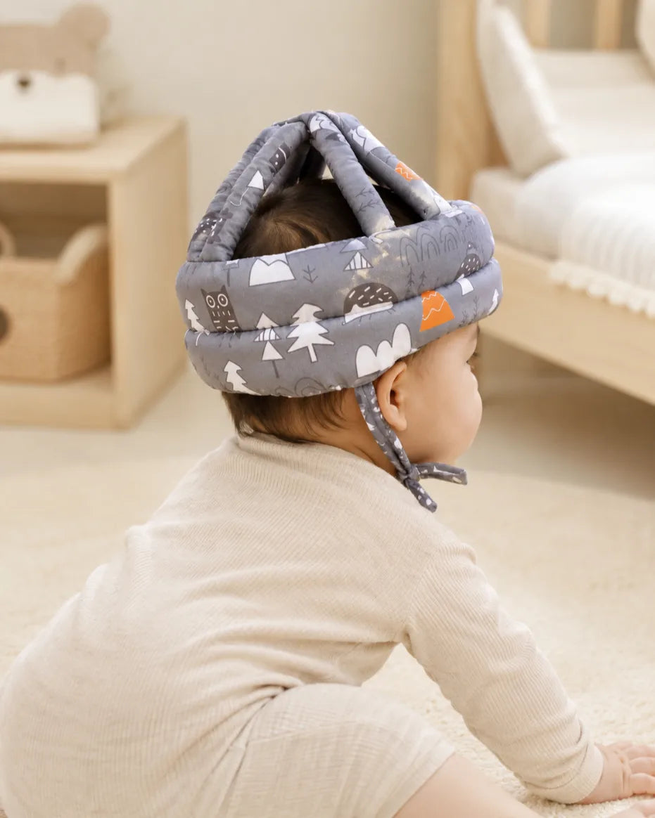 Baby Head Protection Cap – Soft Safety Helmet