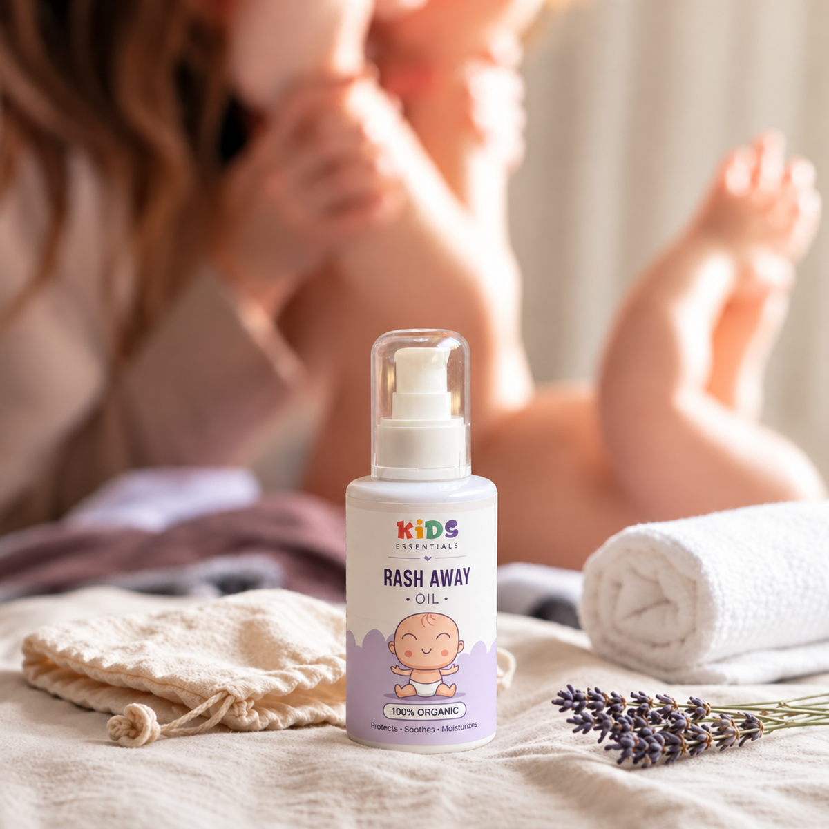 Rash Away Oil - Never let your baby have Rashes