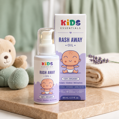 Rash Away Oil - Never let your baby have Rashes
