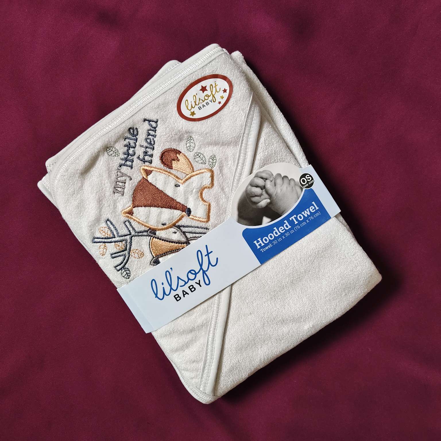 Imported Baby Hoodie Bath Towel