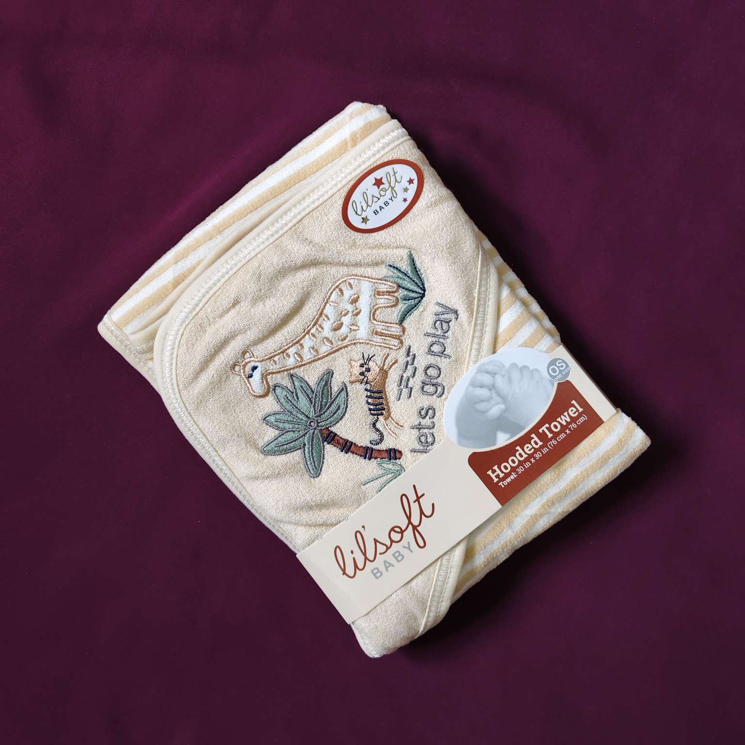 Imported Baby Hoodie Bath Towel