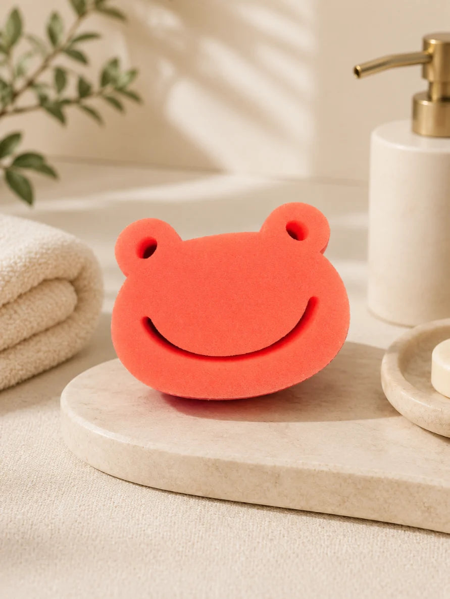 Soft Baby Bath Sponge – Pink