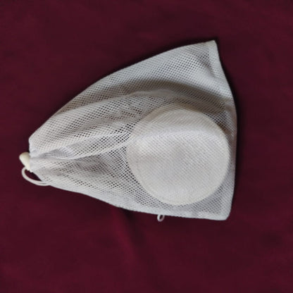 Philips Avent Reusable Breast Pads – Washable, Soft & Absorbent (6 Pcs + Laundry Bag)