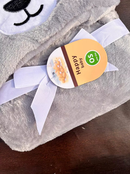 Character Wrapping Shawl – Cozy, Fun & Stylish Gray