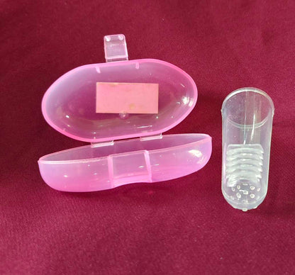 Silicone Finger Toothbrush with Storage Box