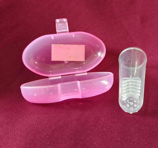 Silicone Finger Toothbrush with Storage Box
