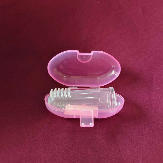 Silicone Finger Toothbrush with Storage Box