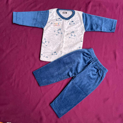 Baby 2 Piece Winter Velvet Set – Soft & Cozy