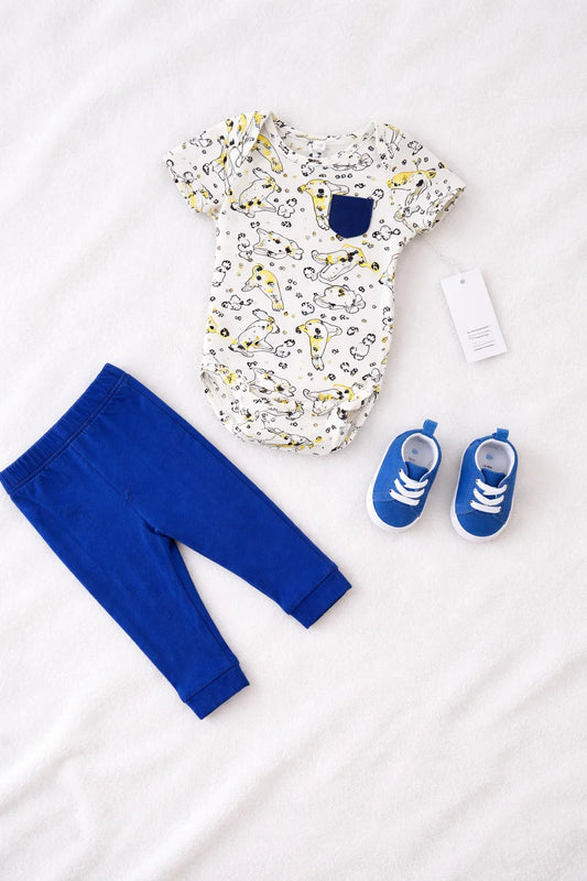 Summer Imported Baby Cotton Sets - 3 Pcs Outfit