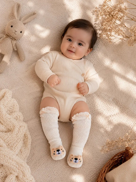 Cute Baby Knee High Socks for Kids – Soft & Comfortable