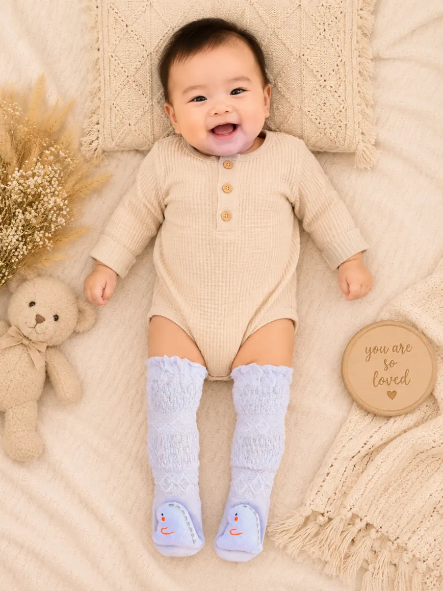 Cute Baby Knee High Socks for Kids – Soft & Comfortable