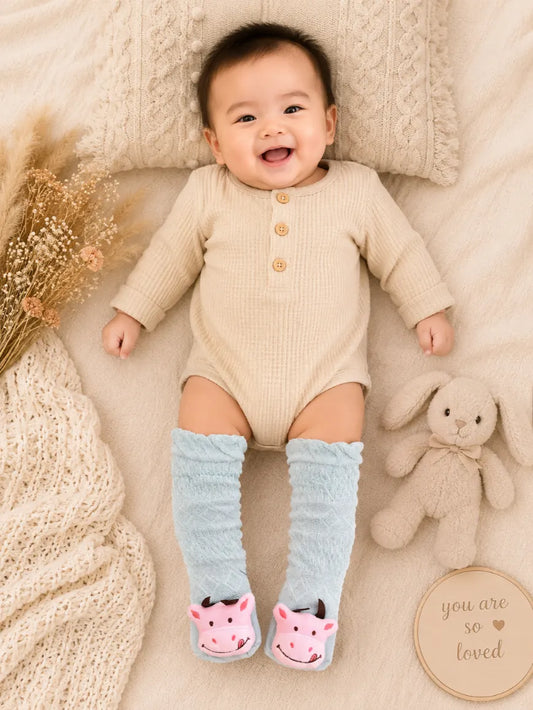 Cute Baby Knee High Socks for Kids – Soft & Comfortable
