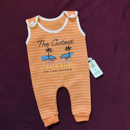 Dungaree Romper – Imported Fabric
